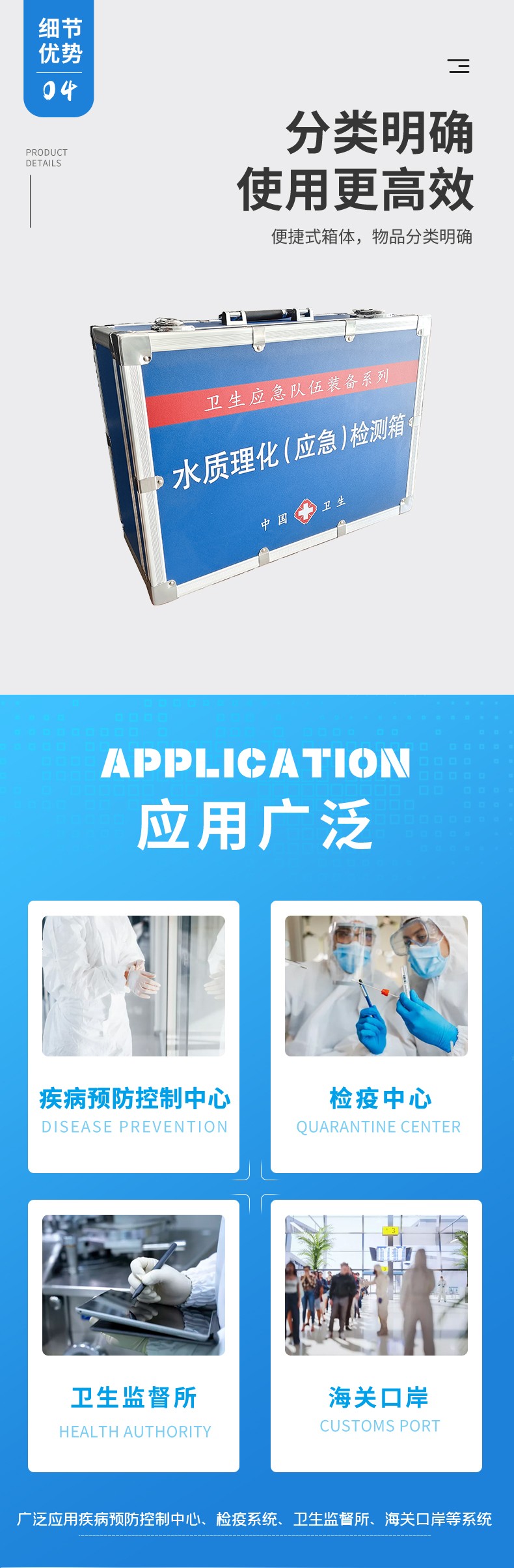 水質(zhì)理化（應(yīng)急）檢測箱